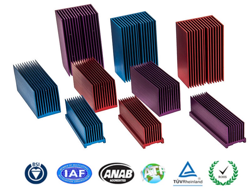 Radiateur En Aluminium Thermal Heatsink with CNC Machining